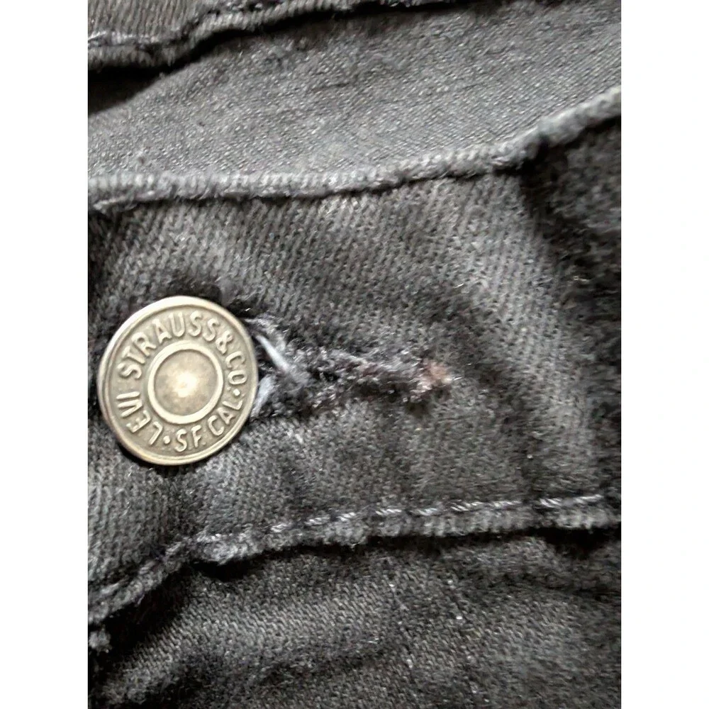 LEVI'S 541 Regular Fit 50 x 30 Jeans Stretch Flex Black Denim Modern Fit